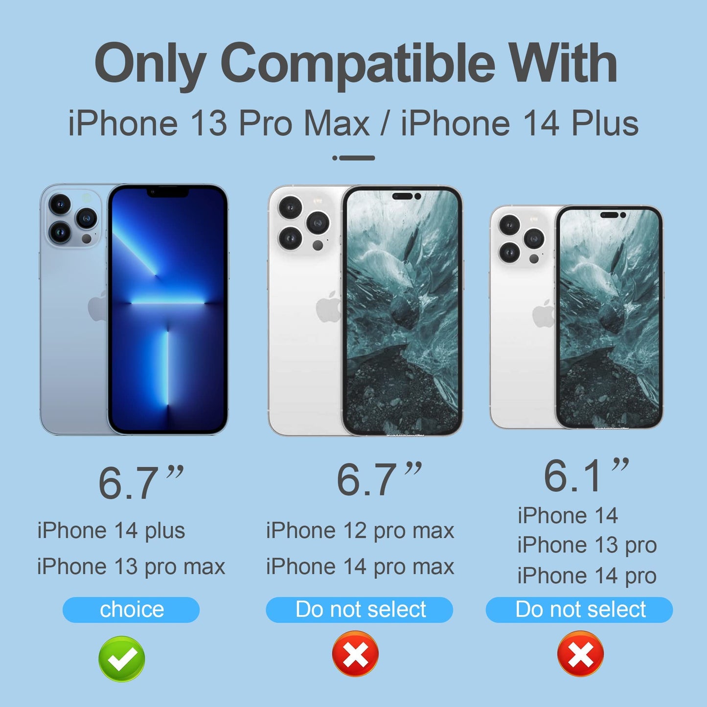 PDDKISS Compatible for iPhone 13 Pro Max Privacy Screen Protector/iPhone 14 Plus Screen Protector Tempered Glass 6.7 inch Display, Gradient Colorful Anti Spy Light HD Easy Installation