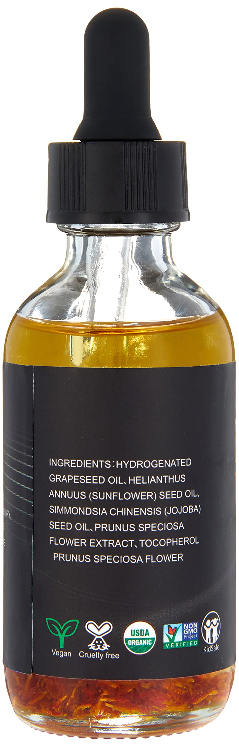 Mikael mens beard and skin oil helps acne scars, dry flaky skin and stretch marks, essential oils mix including saffron, grapeseed and jojoba oil 2oz