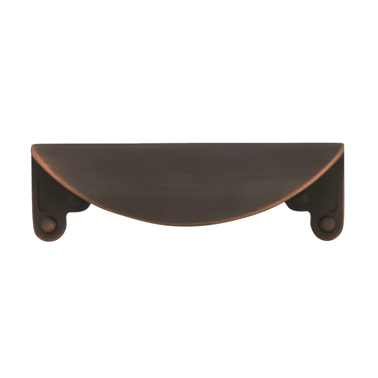 Amerock | Cabinet Cup Pull | Oil Rubbed Bronze | 3 inch (76 mm) Center to Center | Inspirations | 1 Pack | Drawer Pull | Drawer Handle | Cabinet Hardware