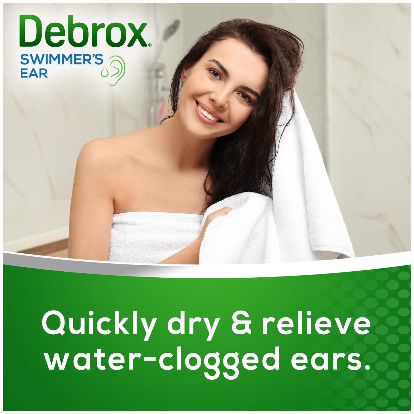 Debrox Swimmer's Ear Drying Drops for Adults & Kids, 1 Fl Oz (Pack of 1)