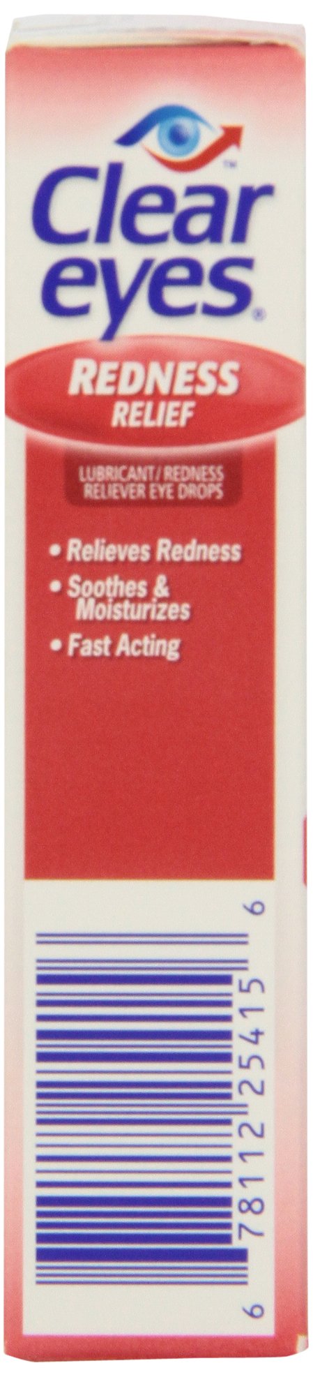 Clear Eyes Redness Relief Lubricant Redness Relief Eye Drops, 0.5 oz