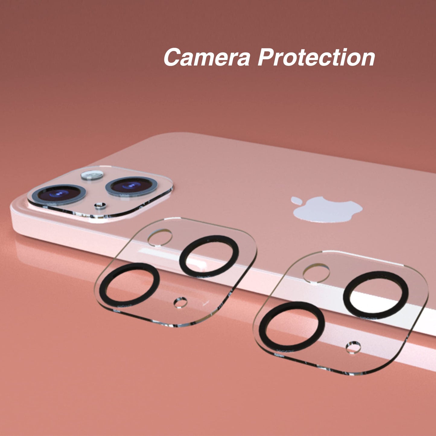 Ailun 3 Pack Camera Lens Protector for iPhone 15/14 6.1" ＆ iPhone 15 Plus/14 Plus 6.7",Tempered Glass,9H Hardness,Ultra HD,Anti-Scratch,Easy to Install,Case Friendly [Does not Affect Night Shots]