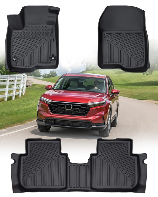 BAMACAR® for Honda CRV Floor mats 2023 2024 (Include Hybrid) All Weather Floor mats Honda CRV 2023 2024 Honda CRV Hybrid Sport Floor mats 2023 CRV Floor mats 2023 2024 CRV Accessories