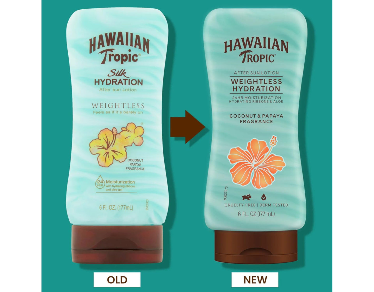 Hawaiian Tropic Silk Hydration After Sun Lotion 6 Fl Oz (Pack of 2)