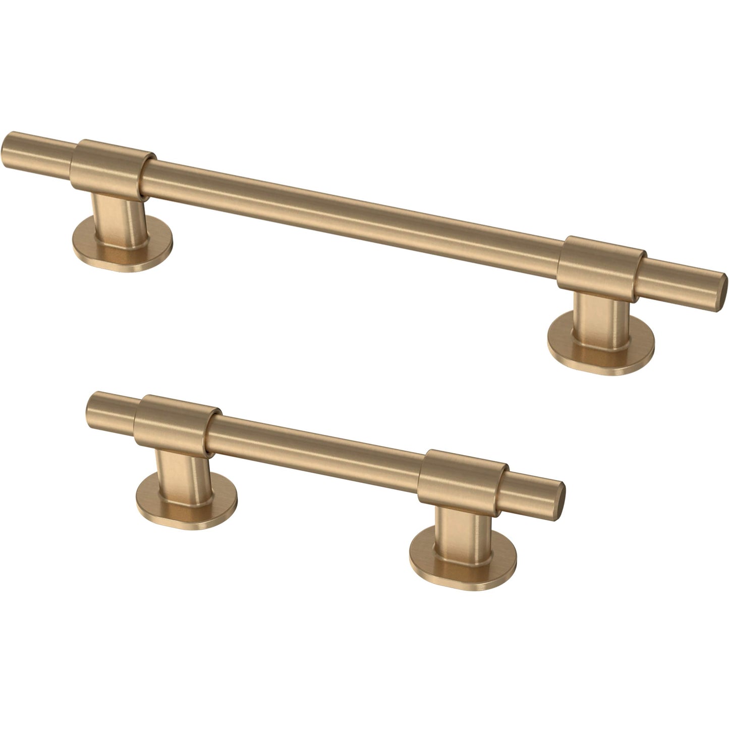 Franklin Brass Bar Adjusta-Pull™ Cabinet Pull, Champagne Bronze, 1-3/8" to 4" (35mm/102mm) Drawer Handle, 5 Pack, P44364-CZ-B