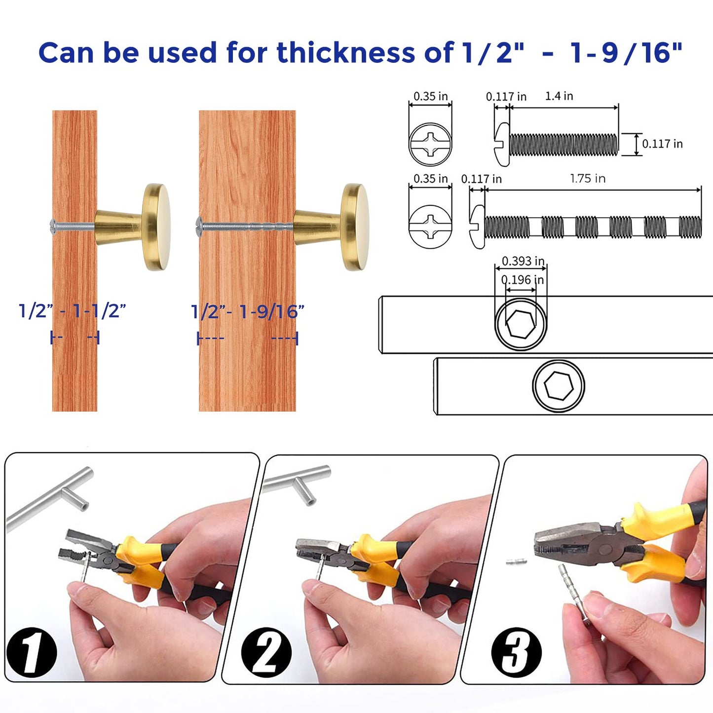 Ravinte 25 Pack Solid Knobs Kitchen Cabinet Knobs Round Knobs Dresser Drawer Knobs Gold Cabinet Hardware Round Cabinet Door Knobs Drawer Knobs Brushed Brass Drawer Pulls