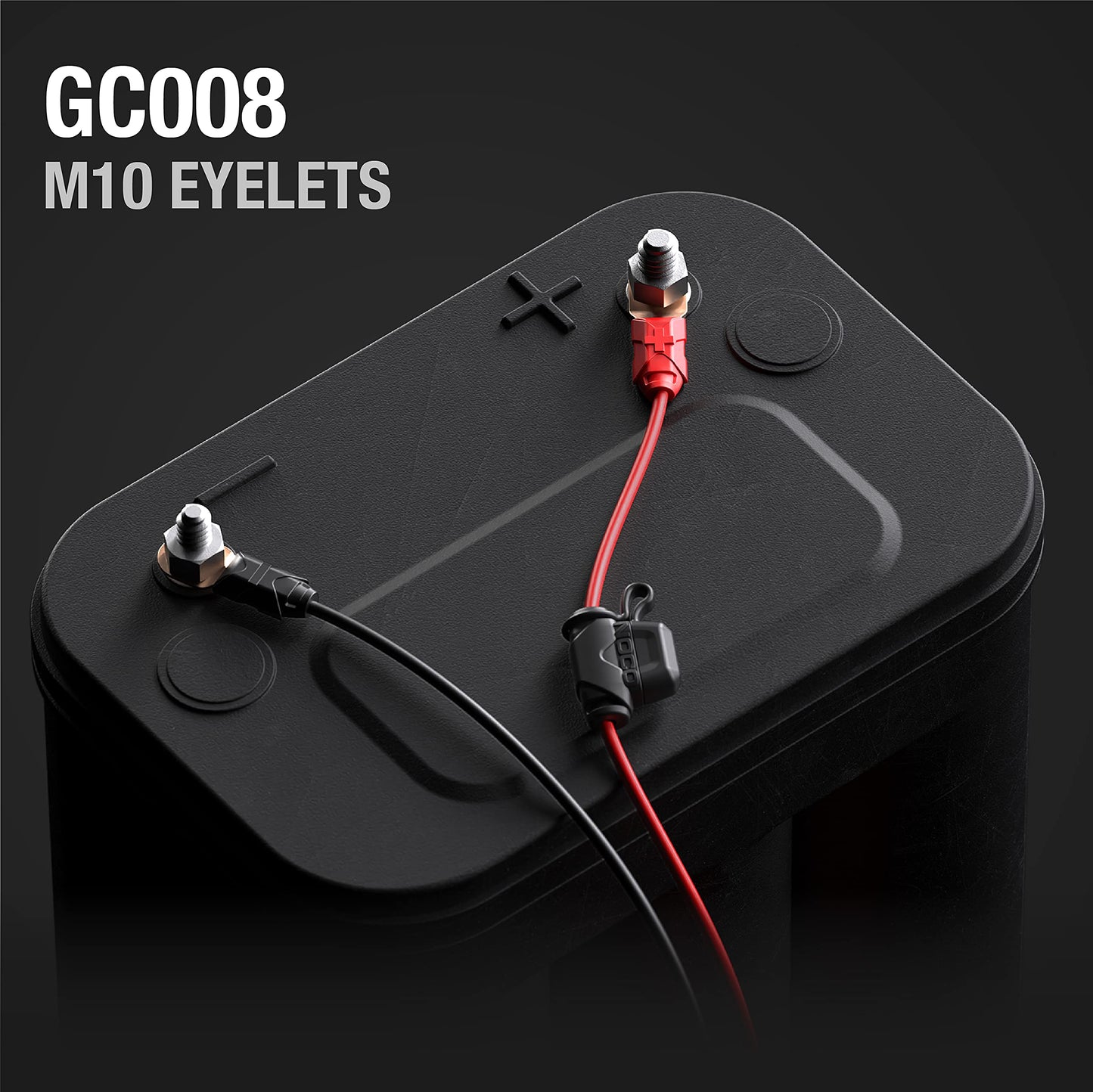 NOCO GC008 X-Connect M10 XL Eyelet Terminal Accessory Genius Smart Battery Chargers