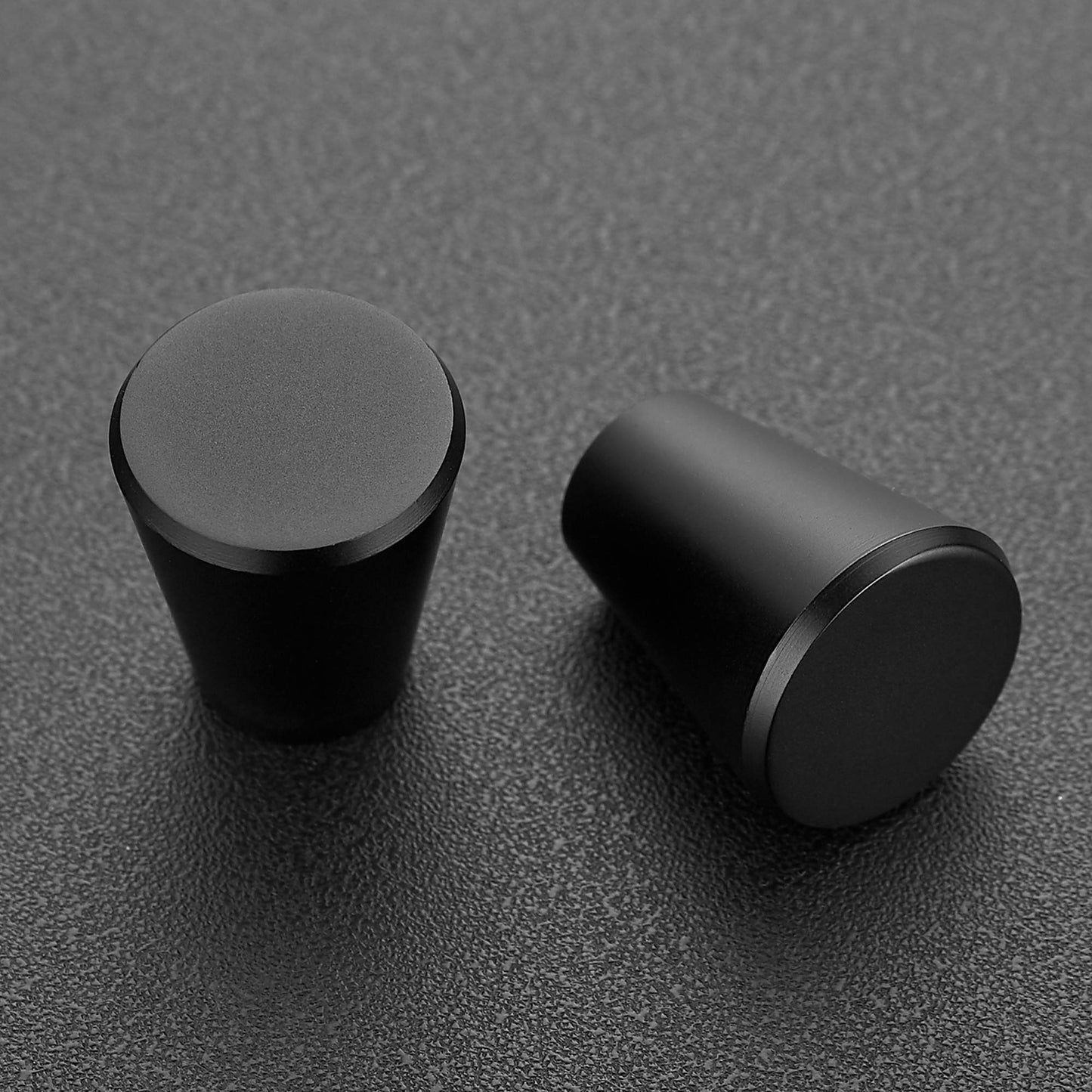 Ravinte 10 Pack 3/4 inch Kitchen Cabinet Knobs Drawer Knobs Dresser Knobs Matte Black Knobs Drawer Pulls Door Knobs Dresser Drawer Handles Knobs for Dresser Drawers