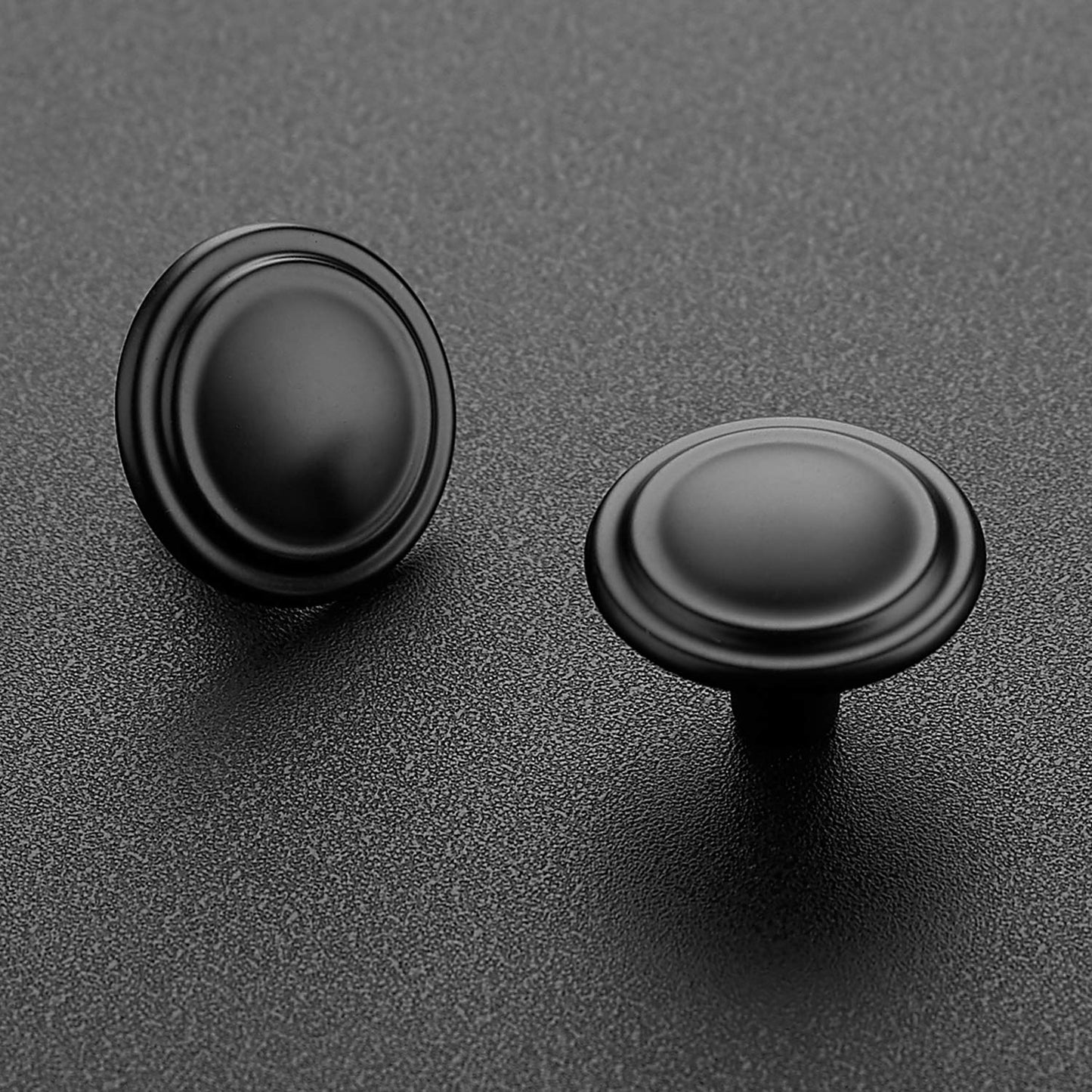 Ravinte 30 Pack 1-1/5 inch Matte Black Zinc Cabinet knobs Kitchen Cabinet Knobs  Drawer Knobs Dresser Knobs Drawer Pulls Cabinet Door Knobs Dresser Drawer Handles Knobs for Dresser Drawers