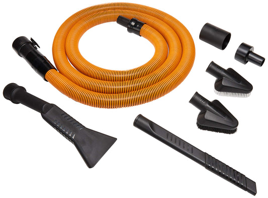 RIDGID VT2534 7-Piece Auto Detailing Vacuum Hose Accessory Kit for 1 1/4 Inch RIDGID Vacuums,Black