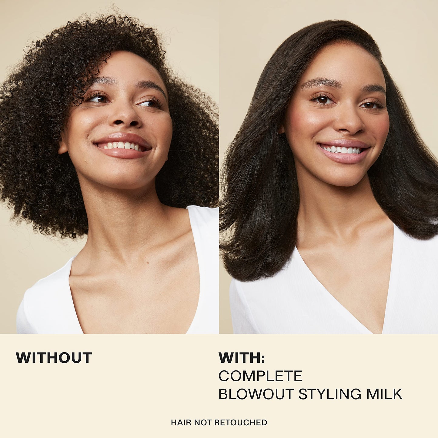 JVN - Blowout Styling Milk - Style memory, anti-humidity, smooths & protects (3 FL OZ / 90 ML)