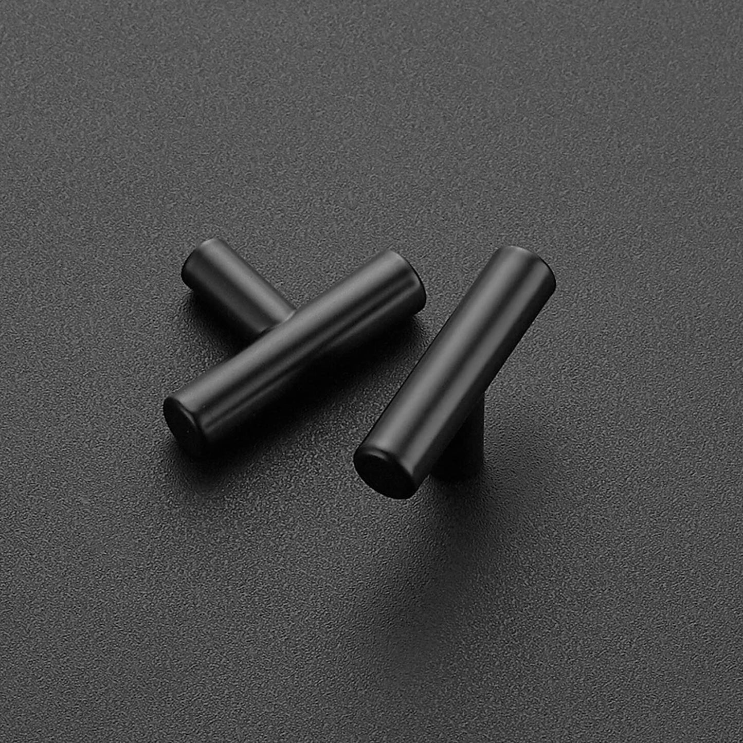 Ravinte 2'' Cabinet Handles Stainless Steel Matte Black Kitchen Cabinet Hardware Handles of Kitchen Cupboard Handles 10 Pack