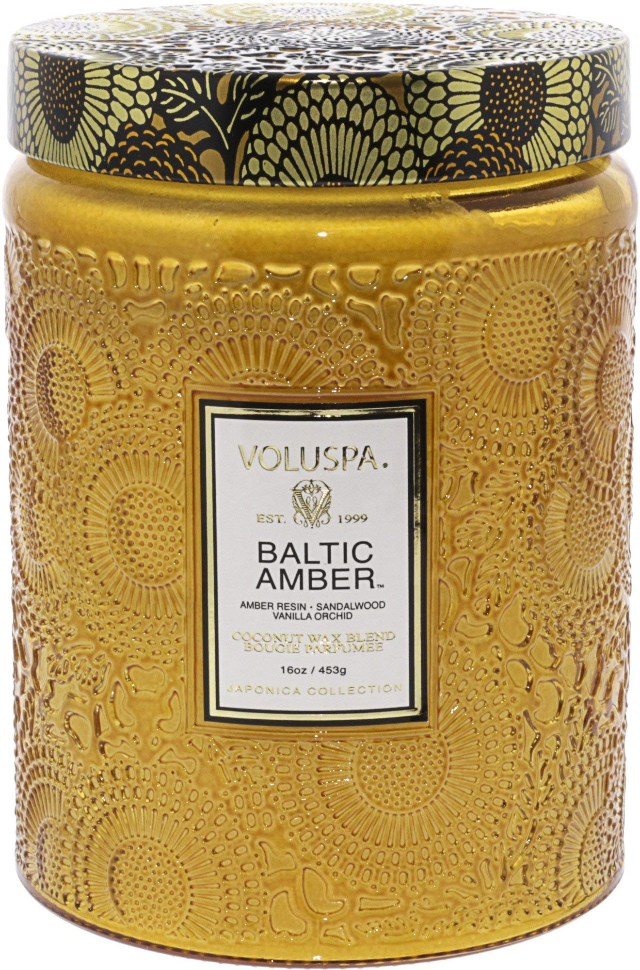 Baltic Amber - Large by Voluspa for Unisex - 18 oz Candle