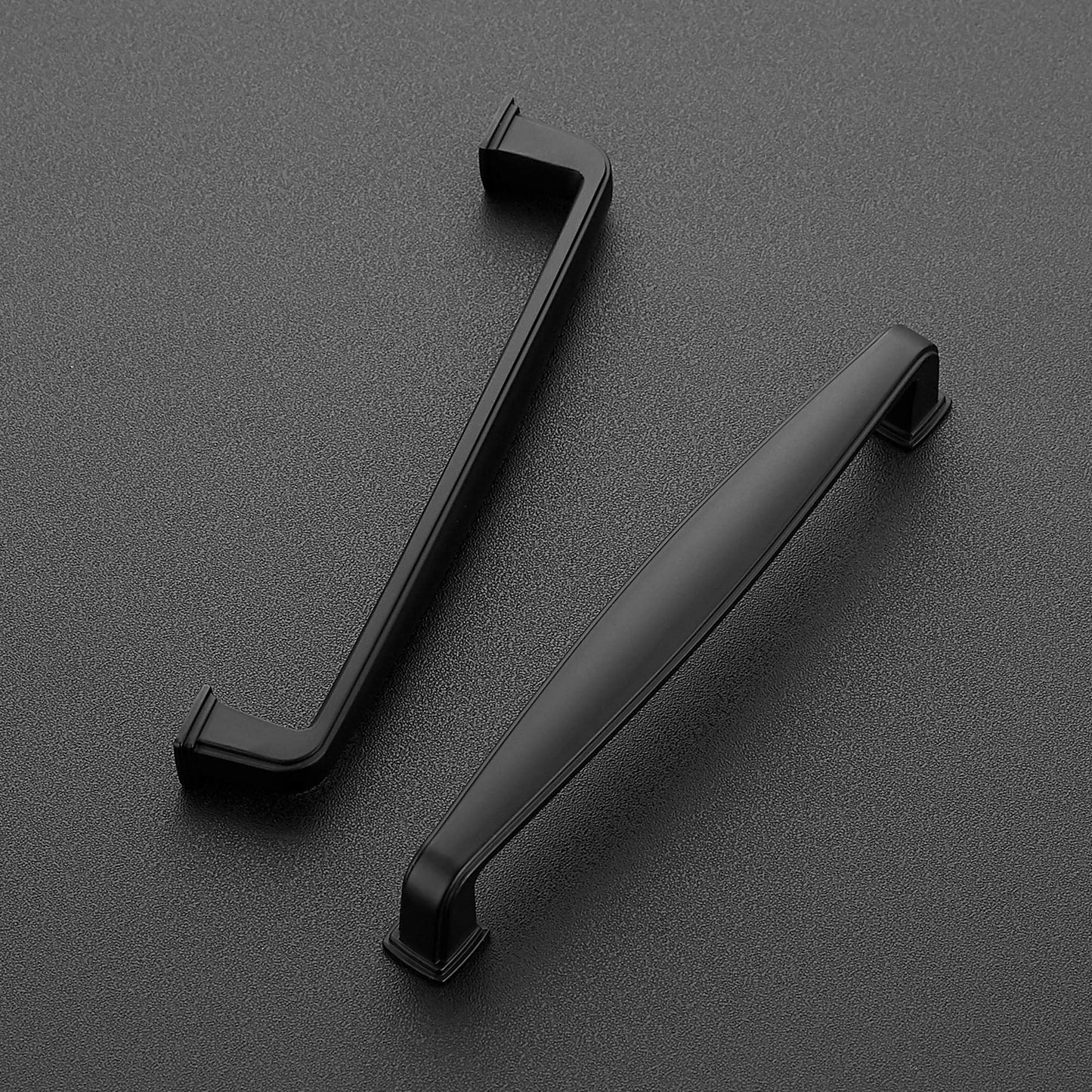 Ravinte 30 Pack Solid 5 Inch Kitchen Cabinet Handles Matte Black Cabinet Pulls Black Drawer Pulls Kitchen Cabinet Hardware Kitchen Handles for Cabinets Cupboard Handles Drawer Handles